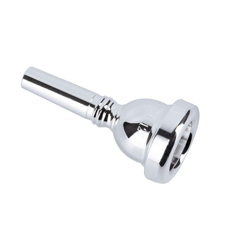 EASTROCK Trombone Mouthpiece, Silver Plated Trombone Mouthpiece Small Shank 12C, Trombone Instrument Accessories Vacuum Packed - Image 5